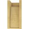Ekena Millwork 6"W x 6"D x 12"H Wide Huntington Rough Cedar Woodgrain TimberThane Corbel, Primed Tan CORUR06X06X12HUNRCPR - alternate 3